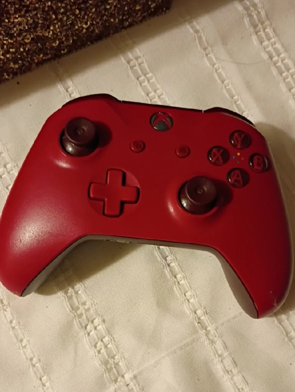 Microsoft Red Xbox Wireless Controller - Matte Red /missong battery cover